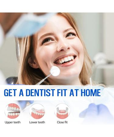 New Upgraded Dental Night Guard for Grinding and Clenching Teeth - BPA Free, 2 Sizes, Pack of 4 - Stop Bruxism in Kids & Adults - Buy Online on GoSupps.com