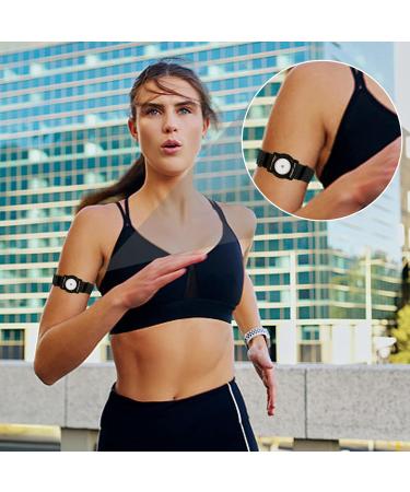 Adjustable Sensor Cover Bracelet for Libre 1.2 | Flexible Transmitter Protection | Sport Safe Arm Band (Black 4-16 inches) - Buy Online on GoSupps.com