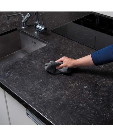 HG Natural Stone Worktop Cleaner - Quartz Granite & Marble - Daily Strip-Free Cleaning - 3-Pack (1500ml) - Buy Online on GoSupps.com