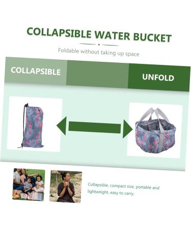 minkissy Foldable Foot Basin Folding Water Basin Portable Travel Bucket Foot Bath Basin Outdoor Foot Basin Foot Basin Foot Spa Soaking Bucket Travel Basin Peva Tub Foldable Trumpet 30X20cm - Buy Online on GoSupps.com