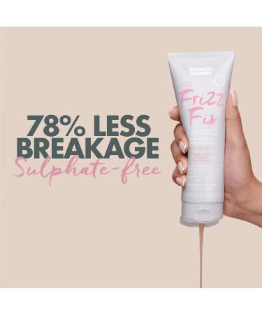 Umberto Giannini Frizz Fix Shampoo - Vegan Keratin Bond Repair for Dry Damaged Hair | Sulphate Free & 94% Natural - 250ml International Shipping - Buy Online on GoSupps.com