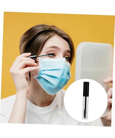 TOVINANNA 6pcs Eyelash Brush Tube Mascara Tubes with Wands Empty oil for Eyelashes Eyelash Tube Black - Buy Online on GoSupps.com