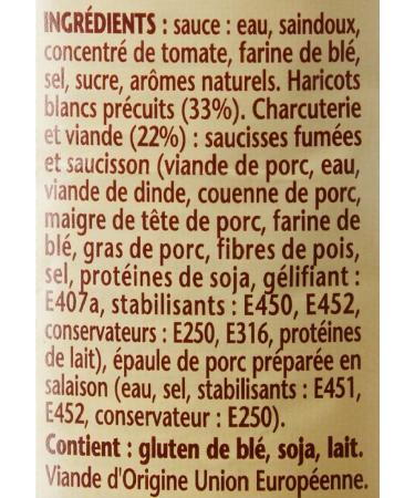 William Saurin Cassoulet Box 420 g - Pack of 6 - Buy Online on GoSupps.com