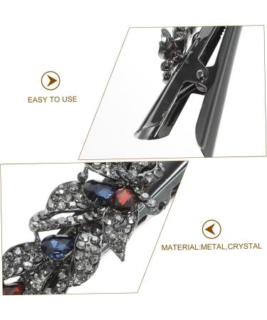 FRCOLOR Large Small Vintage Crocodile Clips Thin Hair Crystal Hair Headwear Crocodile Hair Clips Hair Clip Duckbill Clip Crocodile Skin Duckbill Hair Clip - Buy Online on GoSupps.com