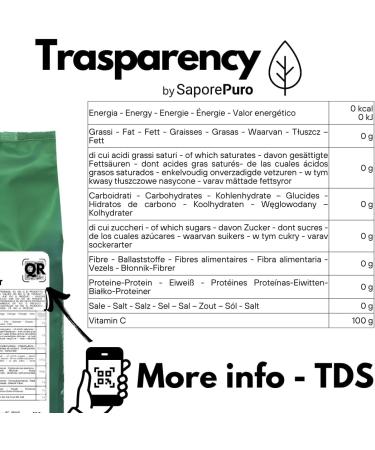 Gioia Group Srl Ascorbic acid powder 1000 gr Ascorbic acid Vitamin C powder - Buy Online on GoSupps.com