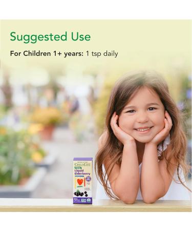 CHILDLIFE Essentials Organic Elderberry Syrup for Kids - Liquid Elderberry for Toddlers Elderberry Extract Drops Tincture for Babies Toddlers Children - 4 Fl Oz - Buy Online on GoSupps.com