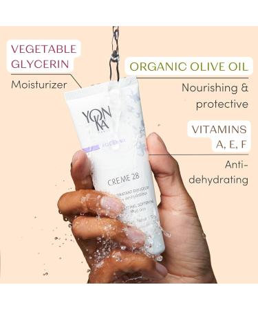 Creme 28 Yonka Hydrating Face Cream for Dehydrated Skin 50ml | Intensely Nourishes and Provides Comfort | 93% Natural Origin I With Essential Oils and Vitamins - Buy Online on GoSupps.com