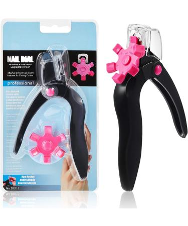 YATEICBC 2 Pieces Acrylic Nail Clippers Stainless Steel Nail Tip Cutter Gel False Nail Trimmer Fake Nail Clippers Adjustable Cuticle Edge Trimmer Nail Art Manicure Tool (Black) - Buy Online on GoSupps.com