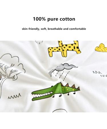 Chilsuessy Winter Baby Sleeping Bag 3.5 Tog with Detachable Sleeves - Giraffe Park Design | 3-6 Months - Buy Online on GoSupps.com