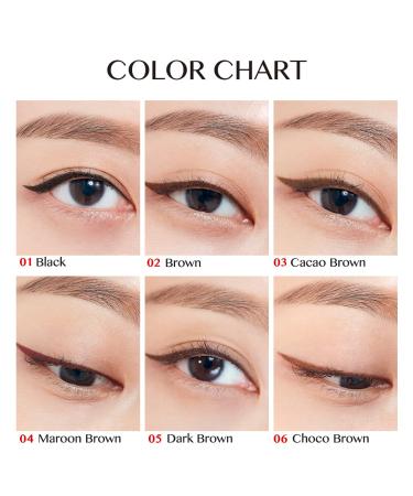 CLIO Sharp So Simple Waterproof Pencil Eye Liner - 06 CHOCO BROWN Single - Buy Online on GoSupps.com