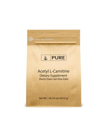 Pure Original Ingredients Acetyl L-Carnitine (1 lb) ALCAR Amino Acid Powder Supplement (1 Pound)
