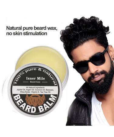 Premium Coconut Oil Beard Wax - 60g | Prevent Forking & Condition Your Beard | International Shipping - Buy Online on GoSupps.com