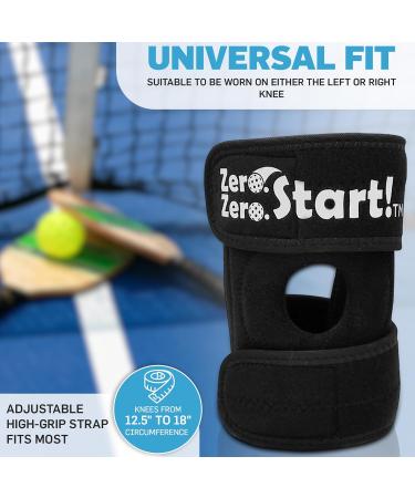 Adjustable Elastic Knee Wrap Guard for Pickleball | Breathable Knee Brace for Pain Relief & Joint Support for Men & Women - Buy Online on GoSupps.com