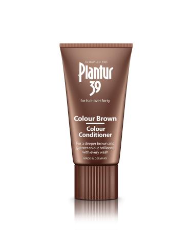Plantur 39 Color Braun Color Conditioner - 2 x 150 ml - brown hair - masks gray hair - Conditioner with caffeine complex