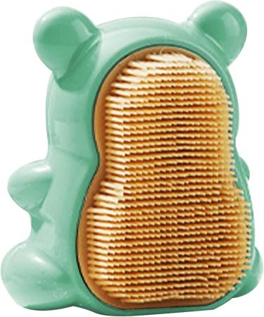 Nail Brush For Cleaning Fingernails Cute Bear Cleaning Nail Brush | Easy To Grip Soft Bristles Bear Nail Brush For Nails And Toes Children Green - Buy Online on GoSupps.com