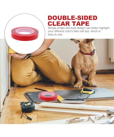 MAGICLULU 2 Rolls Color Card double sided stickers high viscosity nail art showing tape display stand display bar clear nail tapes Nail piece nail nail display tapes Nails tapes - Buy Online on GoSupps.com