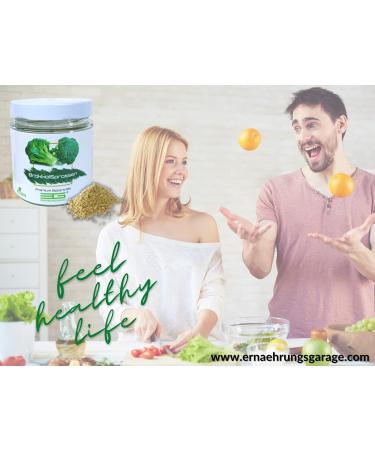  ern hrungsgarage Broccoli Sprouts - 45 Days In Stock | Content: 180g | Gentle Dry & Grind | Minimum 35mg Sulforaphane per Daily Dose (Laboratory Tested) | No Extracts & Additives | Food Garage - Buy Online on GoSupps.com