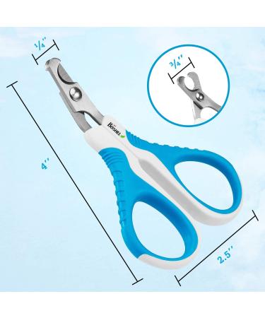 Boshel Cat Nail Clipper - Razor-Sharp Pet Trimmers with Ergonomic Non-Slip Handle for Cats & Small Dogs - Buy Online on GoSupps.com