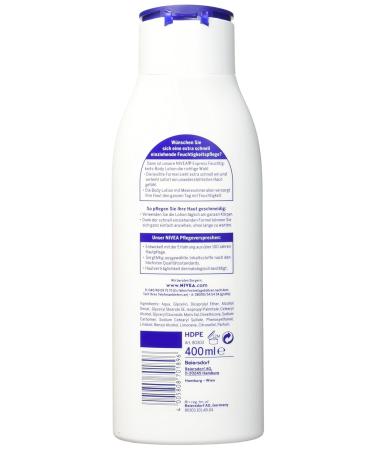 NIVEA Express Body Lotion 400ml - Fast Absorbing Moisturizer for Soft Skin | International Shipping Available - Buy Online on GoSupps.com