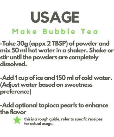 Bubble Tea Powder Kit (200g / 7oz) Original Flavour| Instant Boba Mix Ready in 2 Minutes| Authentic Taiwanese Taste Packed in Canada Non-GMO| Make Smoothies Ice Coffee and More| by Elo s Premium - Buy Online on GoSupps.com