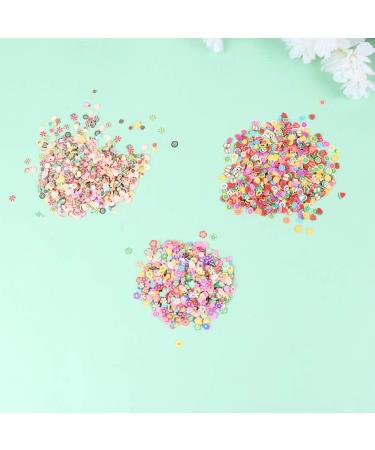 FRCOLOR 3000 Pieces Nail Art 3D Fruit & Christmas Slime Slices - Craft and Face Decoration Supply - Buy Online on GoSupps.com