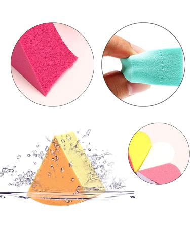 16Pcs Make Up Sponges Face Paint Sponges Make Up Sponges for Foundation Beauty Blenders Face Paint Stencils Reusable Makeup Puff for Cream Concealer Makeup and Face Sponges Cleansing - Buy Online on GoSupps.com