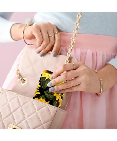 Travel Lipstick Organizer Case - Portable Makeup Bag with Mirror | Blooming Sunflower T788s1xvtj - Shop Internationally - Buy Online on GoSupps.com