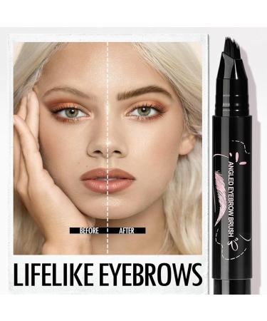 JIEBWCHA Eyebrow stick natural eyebrow stick for full eyebrows 14 ml liquid color with ultrafine tip for daily use and leisure 02 Tawny Brown - Buy Online on GoSupps.com