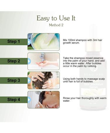 Hair Growth Serum for Men & Women - Anti-Hair Loss Accelerates Growth Fuller & Thicker Hair - Buy Online on GoSupps.com