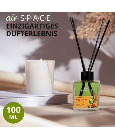 Air Space Fragrance Sticks | Jasmine Orange Flower Room Freshener | Fruity Floral Aromatherapy for Home - Buy Online on GoSupps.com