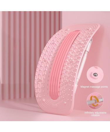Multi-Stage Lumbar Support & Spine Cracker | Back Extensor for Scoliosis Relief | Magnetic Massage Device - Buy Online on GoSupps.com