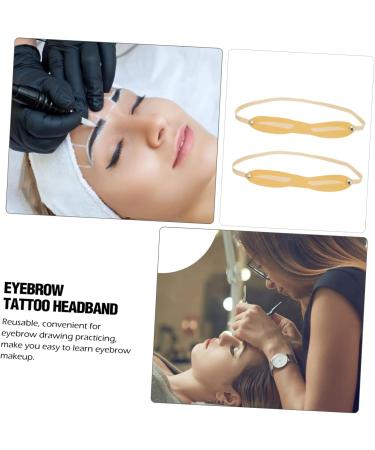  FRCOLOR FRCOLOR 10 Pcs Fake Eyebrow Tattoo Skin Eyebrow Exerciser Silica Gel - Buy Online on GoSupps.com