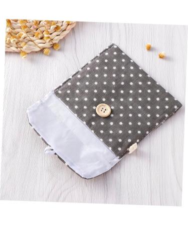Beatifufu Menstrual Pouch Storage Bag - Coffee Ladies Purse for Hygiene Products - Buy Online on GoSupps.com