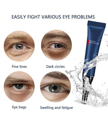 Himse Awaken Peptide Depuffing Eye Gel 2-pcs: Dermamen, Lifts Firming Anti-Wrinkle & Moisturizing for Men, Reduces Dark Circles & Bags - Buy Online on GoSupps.com
