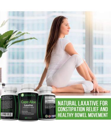 Cape Aloe Natural Laxatives for Constipation Relief - 90 Capsules - Made in USA | Neonutrix - Buy Online on GoSupps.com