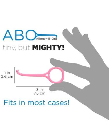USA Made nCase Aligner-B-Out v2 | Ortho Approved Invisalign & Aligner Remover Tool | Pink 4 Pack - Buy Online on GoSupps.com