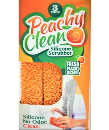 Peachy Clean Kitchen Scrubber 3pk - Peach Fragrance - Buy Online on GoSupps.com
