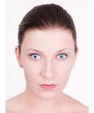 Buy Maskworld Fee Blue Annual Contact Lenses - Comfort & Style | International Shipping Available - Buy Online on GoSupps.com