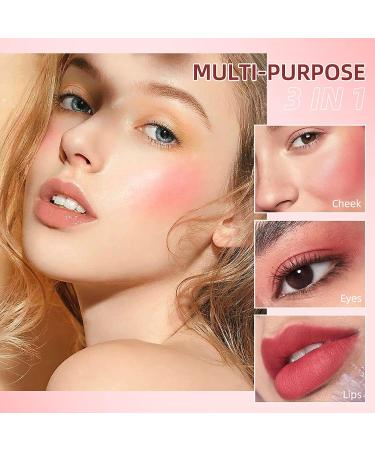 3PCS Cream Blush Set | Weightless & Long-Wearing | Smudge Proof Liquid Blush | Natural Dewy Finish | Skin Tint Makeup - Buy Online on GoSupps.com