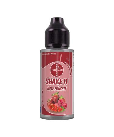 SHAKE IT Red Fruit Flavor high-dose food flavor in the practical shaker bottle I HERRLAN - Quality Made in Germany