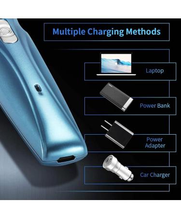 Professional Nose Hair Trimmer & Ear Hair Clipper - Painless Rechargeable Razor for Men & Women - Facial & Eyebrow Hair Removal - Buy Online on GoSupps.com
