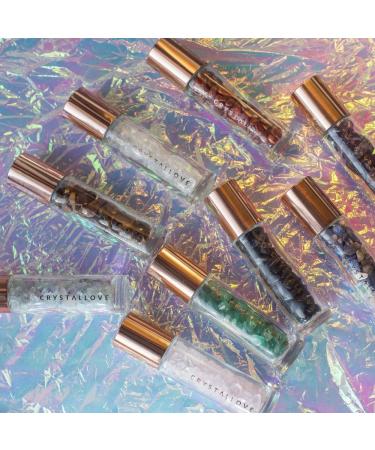 CRYSTALLOVE Oil bottle with crystals 10ml fluorite - Buy Online on GoSupps.com