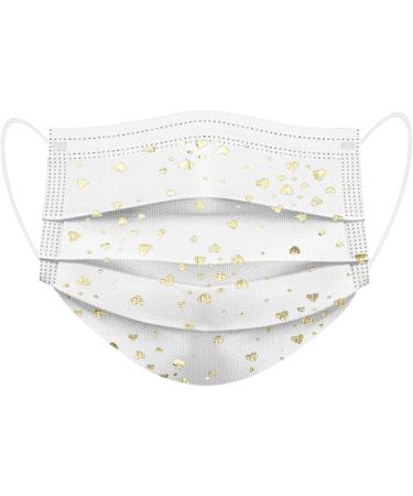 30PC Kids Lace 4 Ply Disposable_Face_Mask Breathable Elastic Earloops for Boys Girls Daliy Use - Buy Online on GoSupps.com