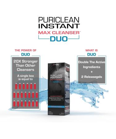 Puriclean Instant Duo-max Cleanser - 20x Stronger & Faster Detox Solution with Double Active Ingredients - Buy Online on GoSupps.com