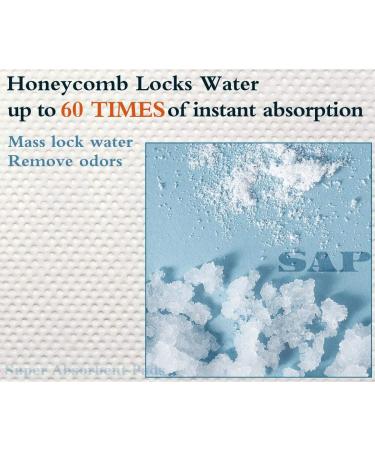 Sammiy Medical Grade Super Absorbent Commode Pads - 100 Count Value Pack for Bedside Commode Liners - Odor Elimination and Liquid Control - Easy to Clean - Buy Online on GoSupps.com