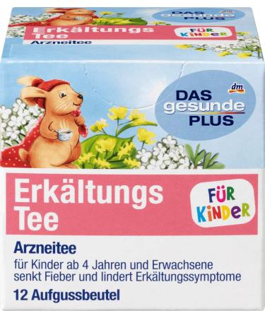 Herbal Common Cold Tea for Children 3 packs x 18 g Mivolis/Germany - Buy Online on GoSupps.com
