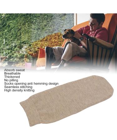 5pcs Soft Breathable Amputee Stump Socks Set - Elastic Cotton Limb Compression Care for BK Stump Shrinker - Ideal for Daily Life and Rehabilitation Center - Size Large - Buy Online on GoSupps.com