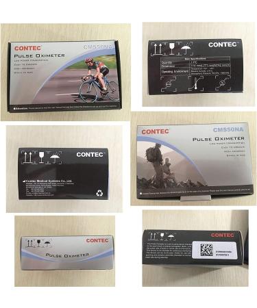 CONTEC CMS50NA Pulse Oximeter - SpO2 & PR Waveform Blood Oxygen Monitor - Buy Online on GoSupps.com