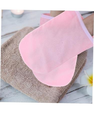 3paires Gants De Paraffine Cire Mitaines De Bain pour Accessoire De Soins Peau Ensemble De Rose avec Bord Blanc - Buy Online on GoSupps.com
