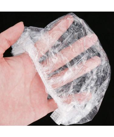 100PCS Disposable Shower Caps - Waterproof Clear Hair Bath Caps for Women Kids Girls - Premium Plastic Hair Cap for Spa, Travel, Hotel and Home Use - Thicker and Larger (Size 17.3IN/44CM) - Buy Online on GoSupps.com